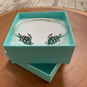 Twin Turtle Band Bracelet